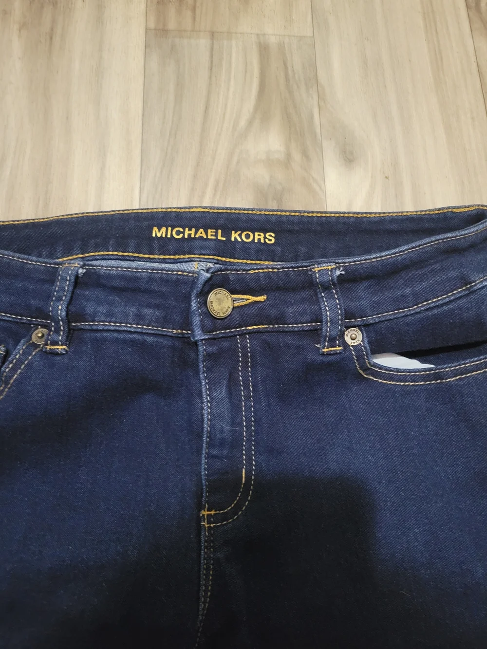 Michael Kors Women's Dark Blue Slim Jeans